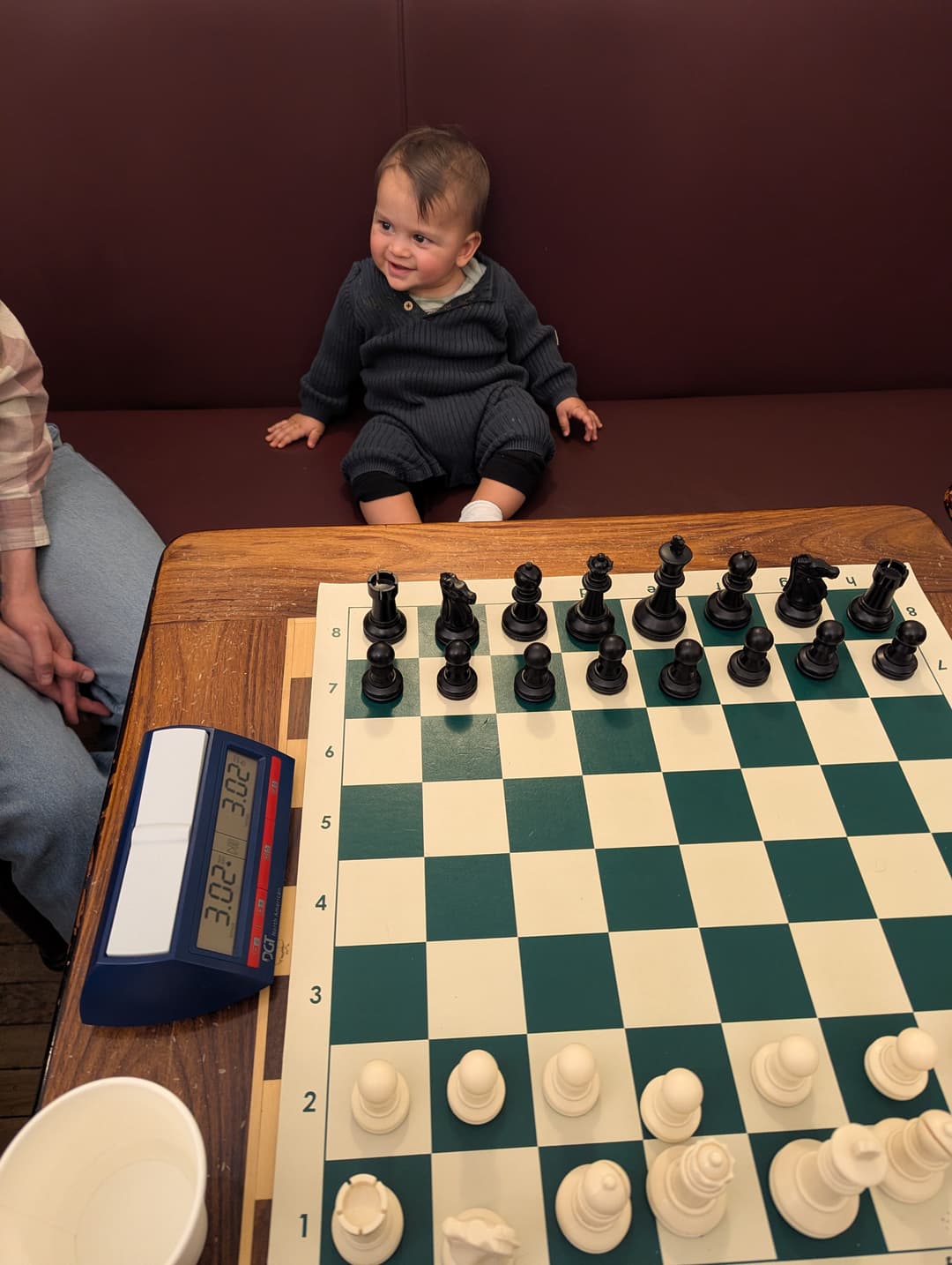 Indra at the Marshall Chess Club